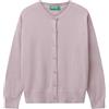 United Colors of Benetton Giacca M/L 19dkc500y Maglione Cardigan Bambine e Ragazze