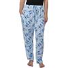 Disney Pantaloni da pigiama da donna in cotone con stampa su tutta la superficie, Stitch, L