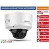 Hikvision TELECAMERA DOME IP 4MP VARIFOCALE MOTORIZZATA WDR 120DB H.265+ DA ESTERNO IP66.