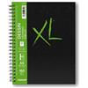Canson XL Dessin Book spiralato lato lungo, copertina rigida, A5, 60 fogli, grana leggera, 160 g/m