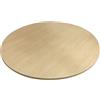 Generic Lazy Susan - Vassoio rotondo in legno, 60 cm/70 cm/80 cm, rotante per tavolo da pranzo, cuscinetto silenzioso, perfetto per intrattenere e servire il cibo.