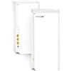 Tenda MX21Pro(2 Pack) Wi-Fi 6E Tri-Band AXE5700 per tutta la casa, Supporta 6G, copertura fino a 2,800 sq ft, 7 antenne, porte Gigabit LAN/WAN* 3, Alexa, roaming continuo, 8K, VR HD