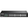 Tenda TEG1024D Switch Ethernet 24 Porte Gigabit, Switch Rete 10/100/1000 Mbps, Montaggio Desktop/Wall/Rack, Protezione Contro i fulmini, Funzionamento Silenzioso, Plug & Play, Metallo