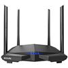 Tenda AC6 Router Megabit Wi-Fi AC1200 Dual Band 300 Mbps 2.4 GHz e 867 Mbps 5 GHz, 4 * 5dBi Antenne, Parental Control e Rete Ospiti, VPN, IPv6, Adatto per Case a Un Piano