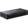 Tenda TEG208E Managed Switch 8 Port Rj45 Gigabit Switch 10/100/1000 Mbps, Smart Switch LAN distributore (IGMP-Snooping, QoS, VLAN, carcassa metallica)