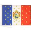 AZ FLAG Bandiera Stendardo di Napoleone III 45x30 cm Cordini