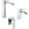 Mamoli Set miscelatori Mamoli Blade incasso doccia una uscita lavabo alto e bidet per piletta click clack