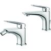 Mamoli Set miscelatori Mamoli Penelope lavabo e bidet piletta INCLUSA