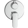 Arcdesign Selection Miscelatore incasso doccia con deviatore due uscite forma quadra cromo