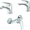 Mamoli Set miscelatori Mamoli Penelope doccia esterno lavabo e bidet piletta INCLUSA