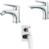 Mamoli Set miscelatori Mamoli Penelope incasso doccia con deviatore due uscite lavabo e bidet piletta INCLUSA