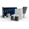 Arlo Ultra Telecamera di sicurezza 3 4K, set da 2 con pannello solare