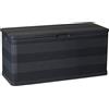 TOOMAX - Baule Multiuso Multibox Elegance Antracite 280 Litri - h56x117x45 cm