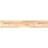 Tmriohed Tavolo 160 x 20 x 2 cm, in legno di acacia massiccio, non trattato, rettangolare, robusto, effetto rustico, per cucina, ufficio, giardino, balcone, tavolo da pranzo, scrivania, progetto fai