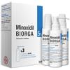 Minoxidil Biorga 5% Soluzione Cutanea 3 Flaconi Da 60 Ml