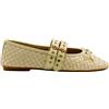 Bruno Premi NOVITA' S/S 26 BRUNO PREMI Calzatura Donna-Intrecciato Dama Burro BN2501X