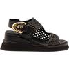 GIO+ Calzatura Donna-Combi Intreccio Black DAFNE08C