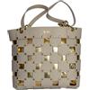 M Brc M*BRC Borsa Donna-Square Avorio H143