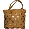 M Brc M*BRC Borsa Donna-Square Camel H143