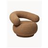 Ferm Living Poltrona lounge in bouclé Orbo