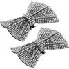 Abaodam Fermagli Per Scarpe Tacchi Alti e Fiocco Con Cristalli Rimovibili, Clip Decorativa Brillante Per Scarpe Da Sposa e Cerimonia, Accessori Luminosi Per Feste e Matrimonio