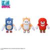 SEGA Peluche SEGA Fall Guys Sonic Collaboration Ver. set di 3 importazione giappon...