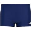 adidas Bambini e Ragazzi 3S Swim Boxer Kids Swimwear, Black/White, 7-8 Years