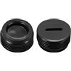 Rebower Carbonio Spazzole Supporto Cappucci Plastica Copertura Cappucci [per Motore Spazzole] - 16mm OD/2pz