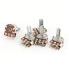 Generic NEW LON0167 5 Pcs B10K Tipo B 10 K Ohm 6 Terminale doppio potenziometro rotativo lineare variabile(5 Stücke B10K Typ B 10K Ohm 6 Terminal Dual Linear Variable Drehpotentiometer