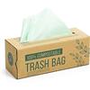 GREEN MAKER ENVIRONMENTAL PROTECTION Green Maker 150 Sacchetti di Rifiuti Ecologico 6L 8L 10L 30L Sacchetti di Rifiuti da Cucina Biodegradabili Sacchetti con Certificazione EN13432 (10L)