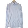 Suitsupply Camicia SUITSUPPLY Uomo 40-7/15 3/4L Slim Blu Cotone Puro Button-Up Classica