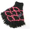 Scotch & Soda Scarf Unisex Verde One Size Con Frange Spesse A Motivo
