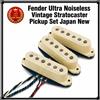 Parafango Fender Ultra Noiseless Vintage Stratocaster Pickup Set Giappone Nuovo
