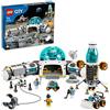 LEGO City Base di Ricerca Lunare, Modellino da Costruire con Centro Spaziale, Base NASA con Veicolo Rover e 6 Minifigure di Astronauti, Giochi per Bambini, Bambine, Ragazzi e Ragazze da 7 Anni 60350