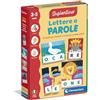 Clementoni Sapientino - Lettere e Parole, Gioco Educativo Bambini 3-5 Anni, Puzzle per Imparare Alfabeto e Parole e Stimolare la Manualità, Made in Italy, Lingua Italiana, 16845