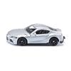 Siku 1578, Toyota GR Supra, Auto Giocattolo, Metallo,Plastica, Argento, Replica Dettagliata del Motore, Cerchioni Sportivi, Ruote in Gomma