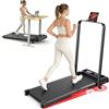 ApexPrime Sports Tapis Roulant Elettrico 4 in 1 Pieghevole con Inclinazione 9% - 3.0CV Motore Silenzioso, 10 km/h, Sistema di Ammortizzazione, Schermo LED, Salvaspazio per Casa e Ufficio
