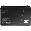 Green Cell Batteria AGM 12V 100Ah ricaricabile sigillata VRLA | Per UPS, allarmi, giocattoli elettrici, impianti solari, scooter, backup e uso ciclico senza manutenzione