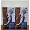 SEGA Shin Evangelion versione teatrale FIGURIZMα Ayanami Rei Figure 2set NUOVO GIA...