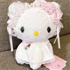 Sanrio Peluche pupazzo Sanrio Charmmy Hello Kitty peluche bianco con volant