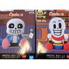 BANPRESTO UNDERTALE Amicot Figure Papyrus & Sans Set di 2 nuovi