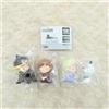 Disney Set 4 figurine in miniatura Frozen Katazun complete Disney Gashapon Japan