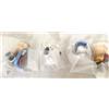 Takara Tomy PEANUTS 1 Snoopy Katazun miniatura figure 4 set completi Gashapon nuovi