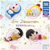 Takara Tomy Arts Sono Doraemon Sleeping Friend Fig. Set completo di 4 Takara Gashapon Japan nuovi