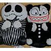 FuRyu The Nightmare Before Christmas Plump Sitting Ultra-BIG Peluche Set di 2...