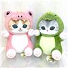 Taito Mofusand Kaiju-nyan GRANDE set di 2 peluche Giappone nuovo