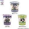 Furyu Kuji Touken Ranbu ONLINE D Prize Noodle Motif Pouch Set di 3 Giappone N...