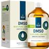 Woldohealth DMSO 1000ml qualità farmaceutica 99,9% dimetilsolfossido - purezza farmaceutica