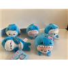 System Service LuvEEs Shark Mascot Keychain Set di 5 Giappone NUOVO
