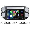 OEM Sistema audio per auto, interfaccia touchscreen, supporta diversi formati, compatibile con Tiguan 1 (modelli dal 2006 al 2016), dashcam per auto con telecamera